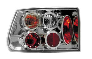 Coppia fanali posteriori - compatibile per  Opel Astra F (9/91-9/98) - Cromo