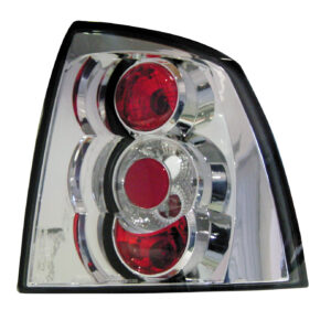 Coppia fanali posteriori - compatibile per  Opel Astra G (2/98-3/04) - Cromo