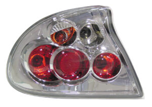 Coppia fanali posteriori - compatibile per  Opel Tigra (7/94-12/00) - Cromo