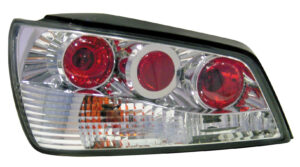 Coppia fanali posteriori - compatibile per  Peugeot 306 (5/93-3/97) - Cromo
