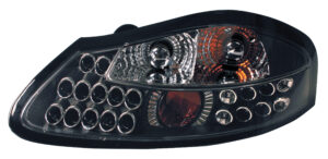 Coppia fanali posteriori LED - compatibile per  Porsche Boxster (9/96-10/04) - Nero