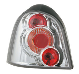 Coppia fanali posteriori - compatibile per  Renault Twingo (3/93-9/00) - Cromo