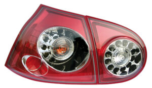 Coppia fanali posteriori LED - compatibile per  VW Golf V (10/03>) - Rosso