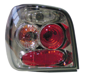 Coppia fanali posteriori - compatibile per  VW Polo (10/99-9/01) - Cromo