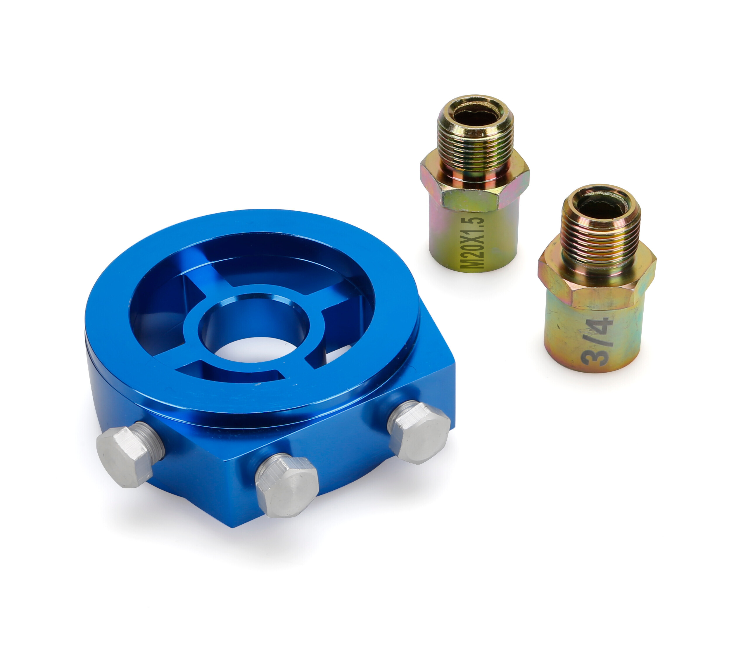 Raccordo filtri olio 77 mm per innesto 3 sensori - M20-P1.5 + 3/4-16 UNF