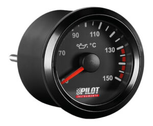 Black Analogue Gauge Series, Temperatura olio - &Oslash; 2&rdquo; (52 mm)