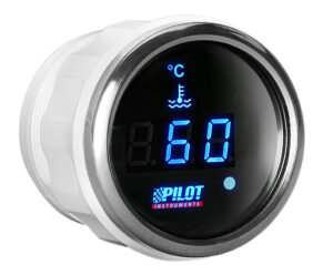 Black Digital Gauge Series, Temperatura Acqua - &Oslash; 2&rdquo; (52 mm)