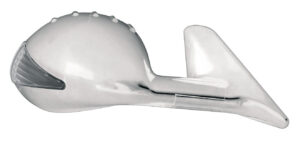 Race-8 Led, coppia specchi retrovisori esterni - Cromo