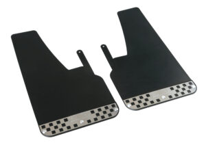 Rally, coppia paraspruzzi anteriori/posteriori - Nero