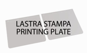 Lastra di stampa per personalizzazione coppie paraspruzzi (riutilizzabile)