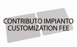 Contributo impianto per personalizzazione coppie paraspruzzi (ogni ristampa)