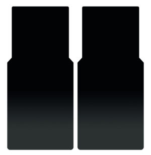 Coppia paraspruzzi in PVC omologati per camion - 35 cm