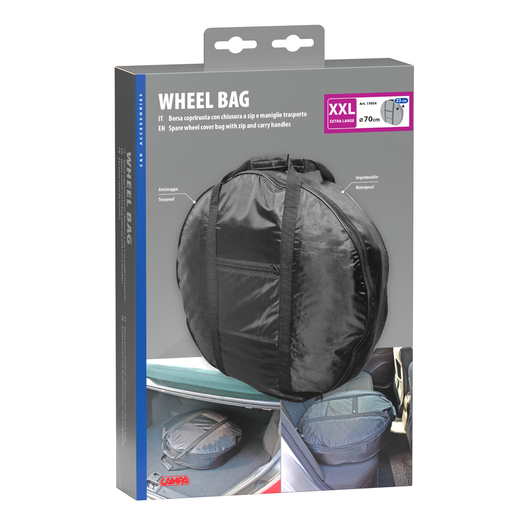 Wheel Bag, borsa copriruota di scorta - XXL - immagine 2