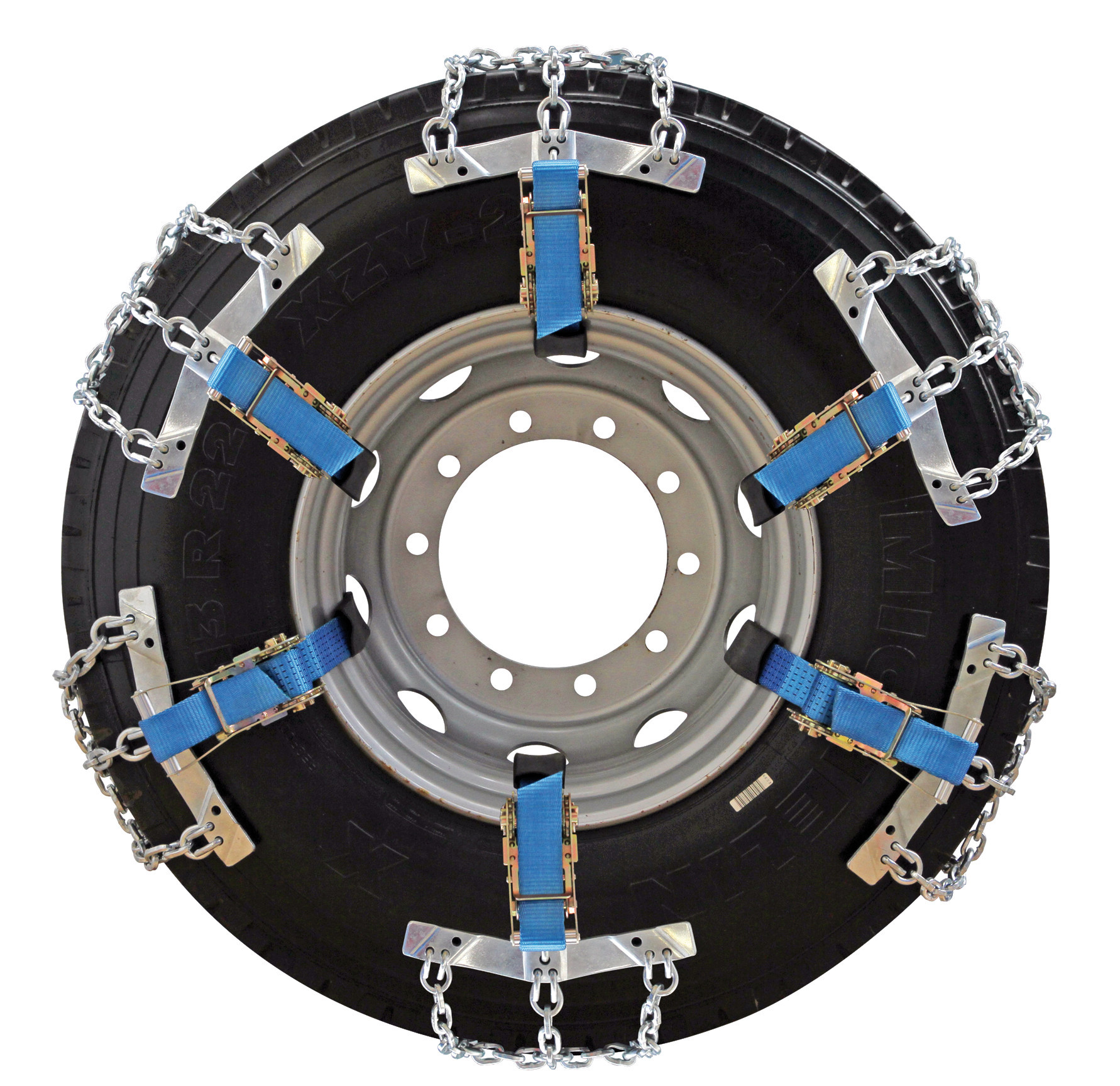 Catene a settori-cingoli per camion, serie Europa-Pro - 1E - Confezione da 3 pezzi 9 Catene a settori-cingoli per camion, serie Europa-Pro - 1E - Confezione da 3 pezzi - immagine 9