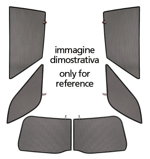 Kit tendine Privacy - 4 pz - compatibile per Peugeot 308 5p (10/13>07/21)