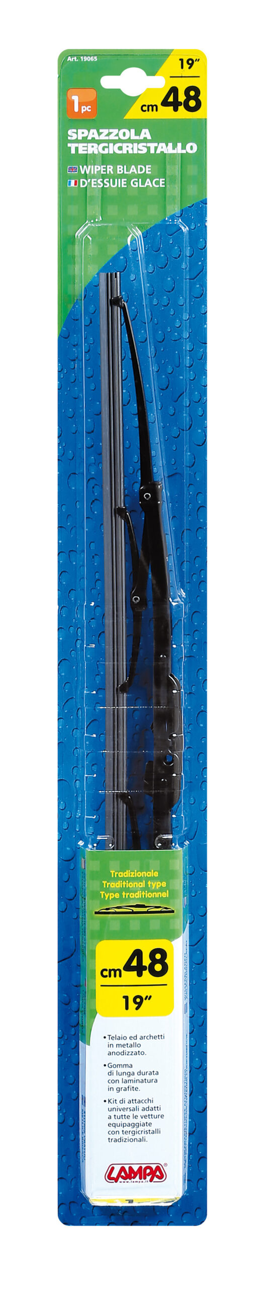 Standard, spazzola tergicristallo - 48 cm (19") - 1 pz - immagine 2