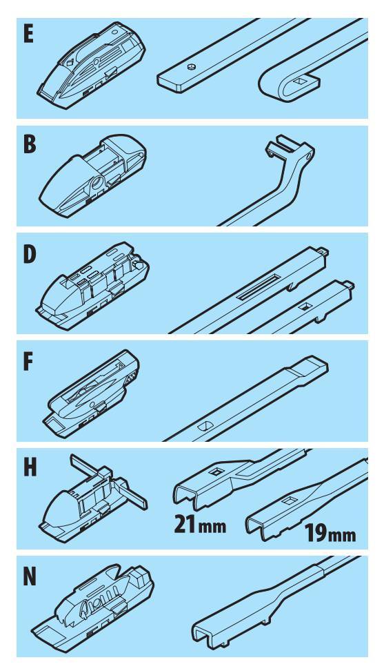 Raptor Hybrid, spazzola tergicristallo - 35 cm (14") - 1 pz - immagine 5
