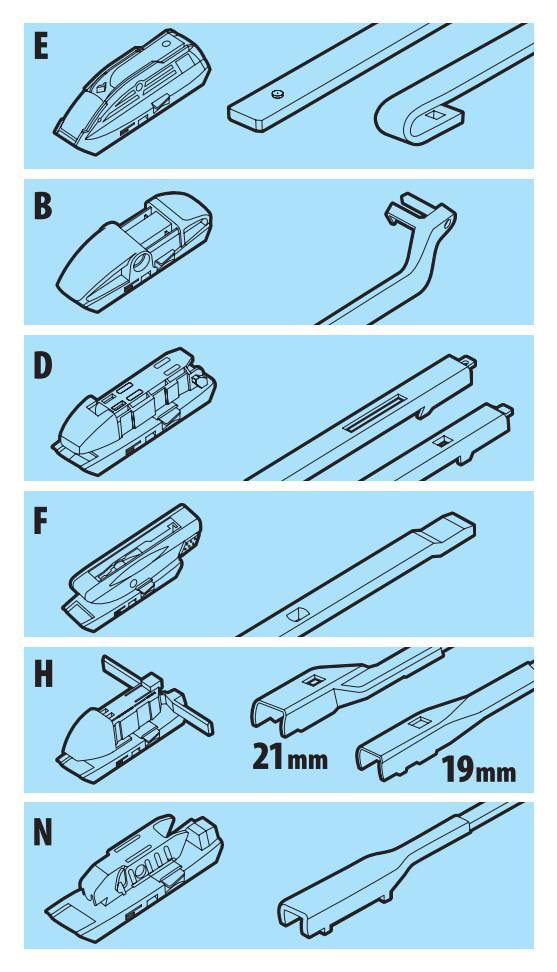 Raptor Hybrid, spazzola tergicristallo - 38 cm (15") - 1 pz 3 Raptor Hybrid, spazzola tergicristallo - 38 cm (15") - 1 pz - immagine 3