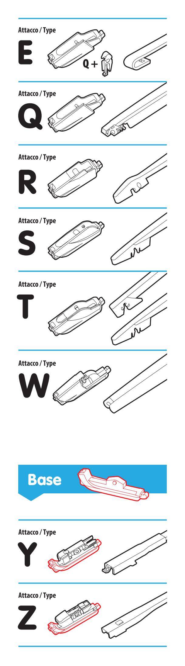 One Fit, spazzola tergicristallo posteriore - 35 cm (14") - 1 pz - immagine 3