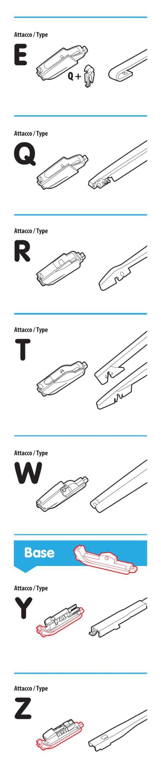 One Fit, spazzola tergicristallo posteriore - 38 cm (15") - 1 pz 3 One Fit, spazzola tergicristallo posteriore - 38 cm (15") - 1 pz - immagine 3