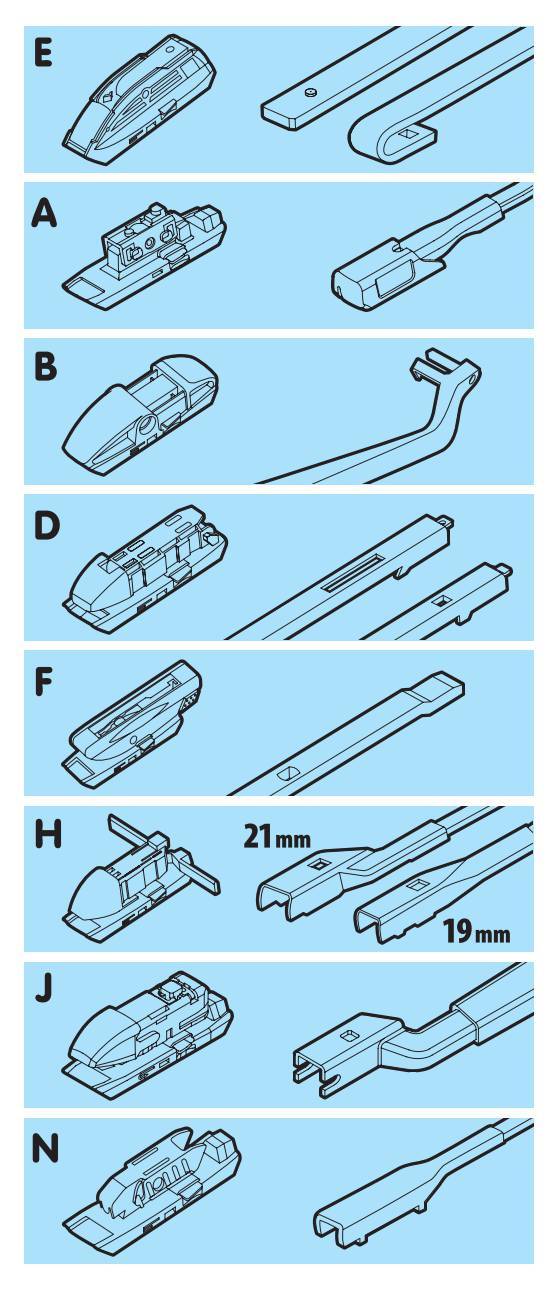 Gran-Pree Speed, spazzola tergicristallo - 45 cm (18") - 1 pz - immagine 3