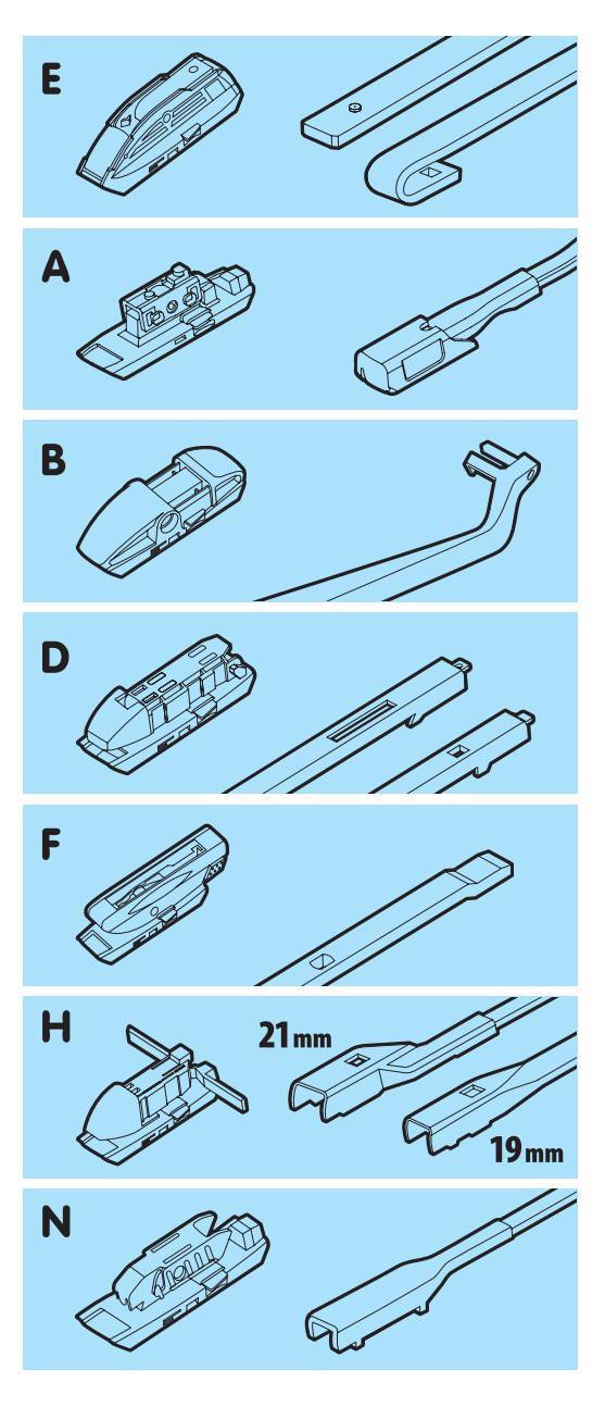 Gran-Pree Speed, spazzola tergicristallo - 48 cm (19") - 1 pz - immagine 3