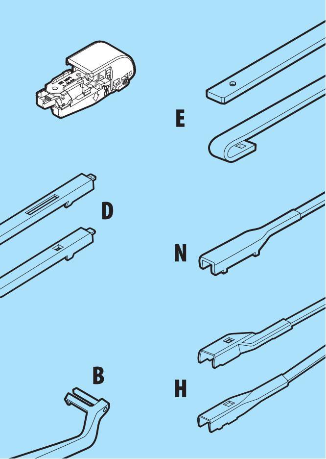 Xenium, spazzola tergicristallo - 28 cm (11") - immagine 4