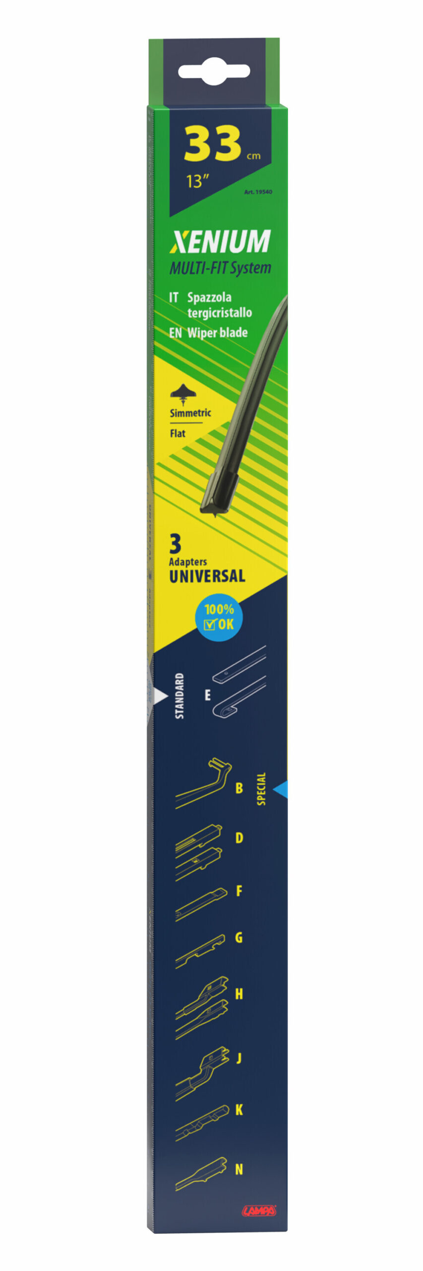 Xenium, spazzola tergicristallo - 33 cm (13") - immagine 3