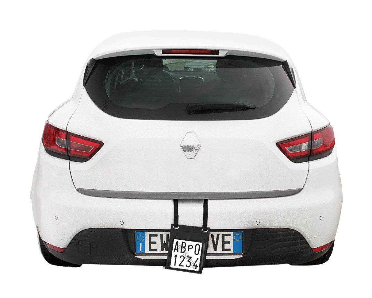 Porta targa prova a doppia tasca - immagine 4