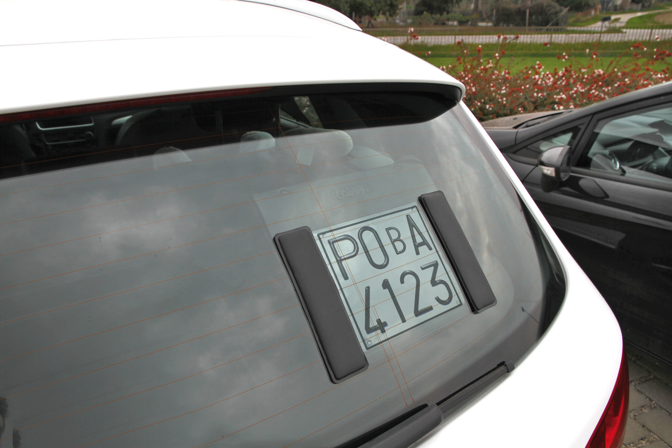 Porta targa di prova magnetico - immagine 5