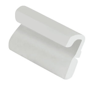 Set 20 clips centrali - Bianco