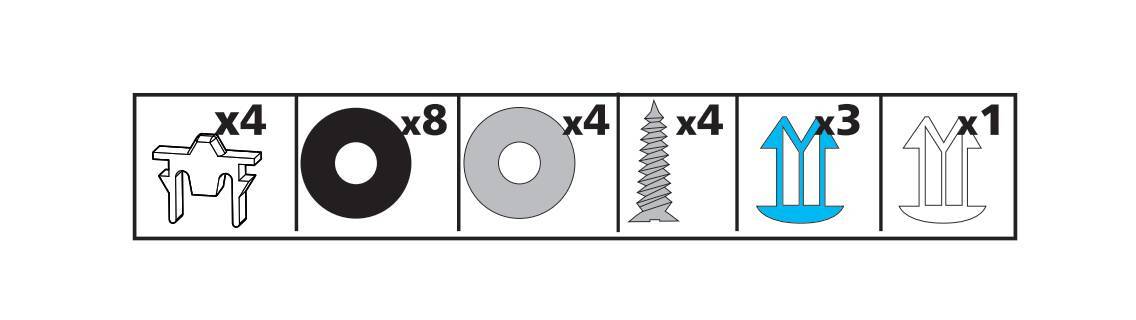 Portatarga posteriore Europeo universale - immagine 10