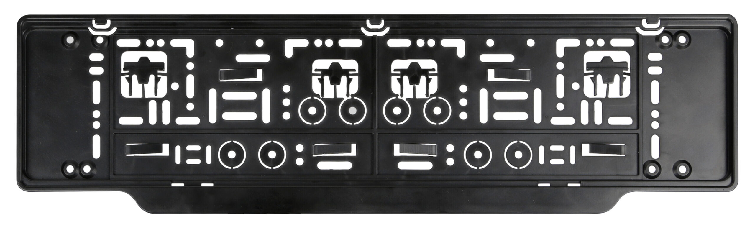 Portatarga posteriore Europeo universale