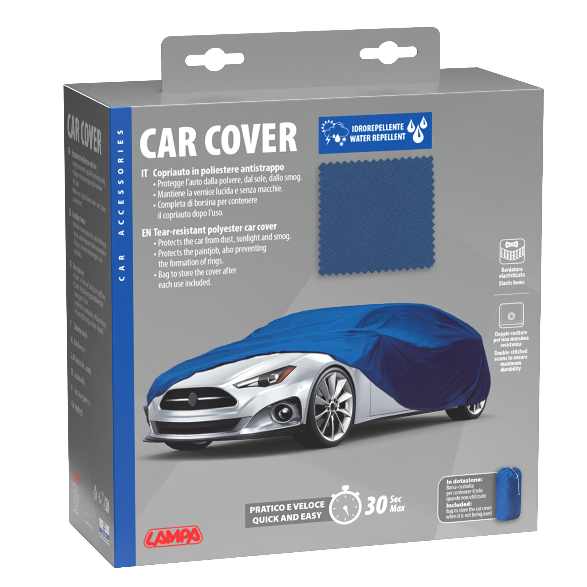 Copriauto Poliestere - 01 - cm 270x154x155 - immagine 2