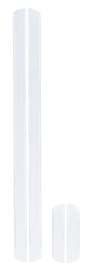 Invisible, set 4 salvaporta in resina epossidica - Trasparente