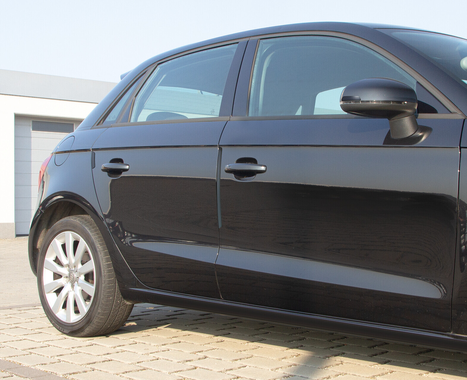 Profile, set 4 salvaporta in resina epossidica - Nero - immagine 3