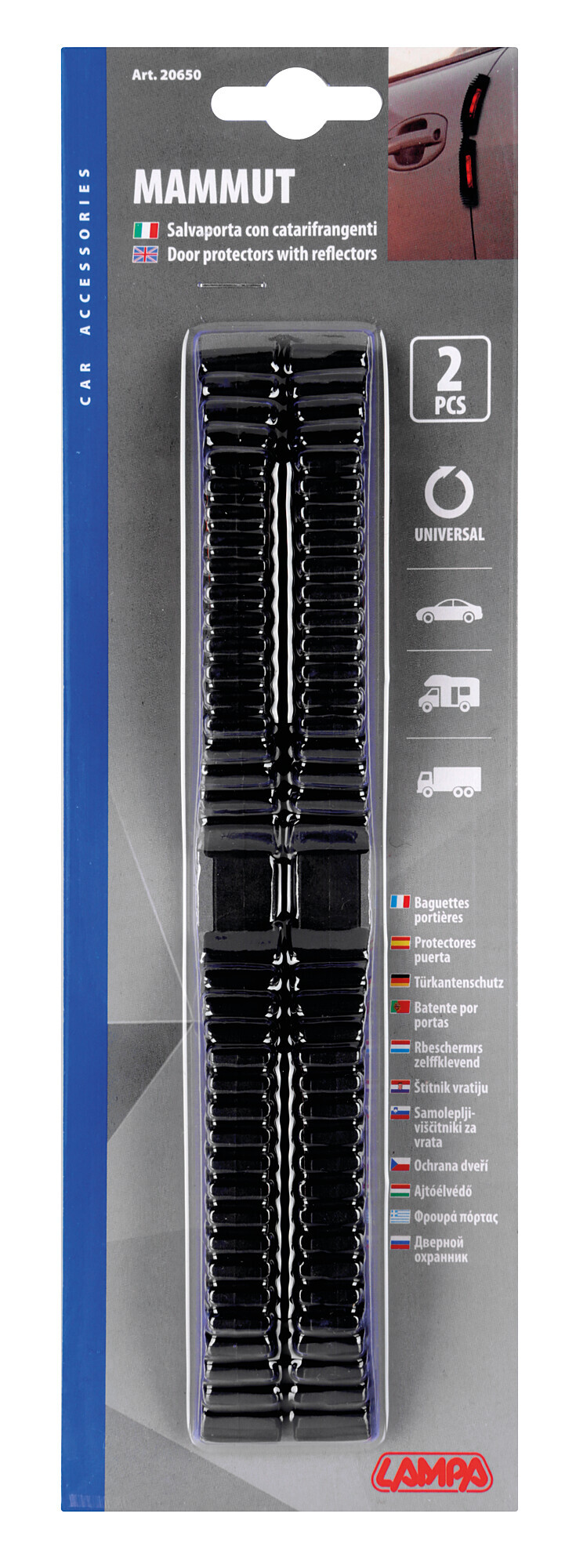 Mammut, coppia salvaporta con catarifrangenti - immagine 2