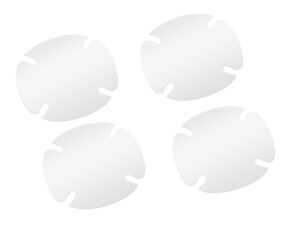 Pellicole antigraffio per incavi maniglie, set 4 pz - 8,8x8 cm