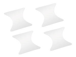 Pellicole antigraffio per incavi maniglie, set 4 pz - 8,5x8 cm