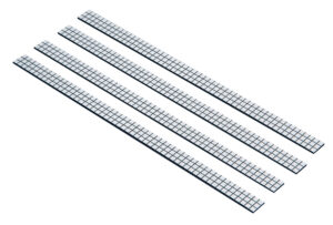 Flex Deco, strisce cromate flessibili, 4 pz