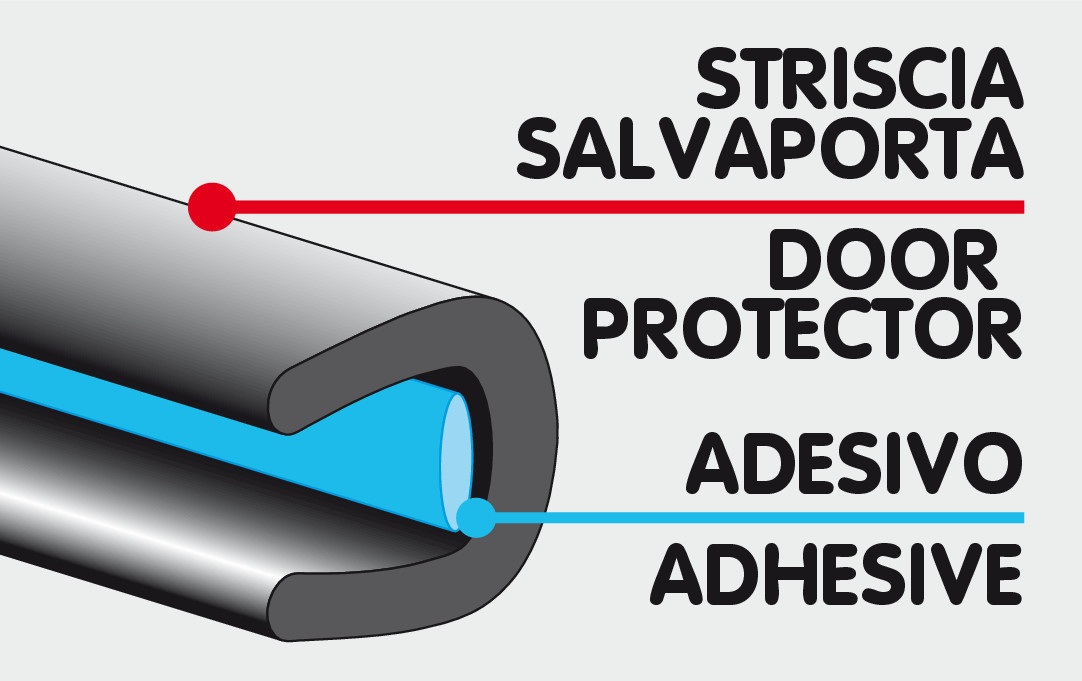 Guarnizioni salvaporta, display da 100 pz - Assortito - immagine 7