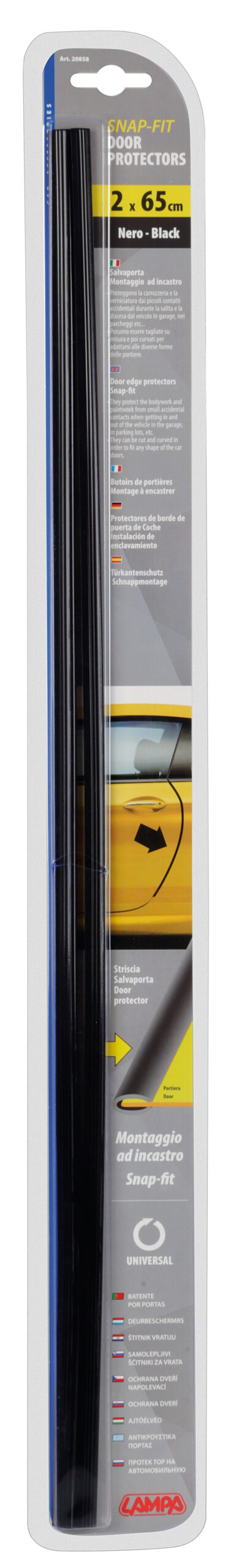 Contour, coppia salvaporta - Nero - immagine 2