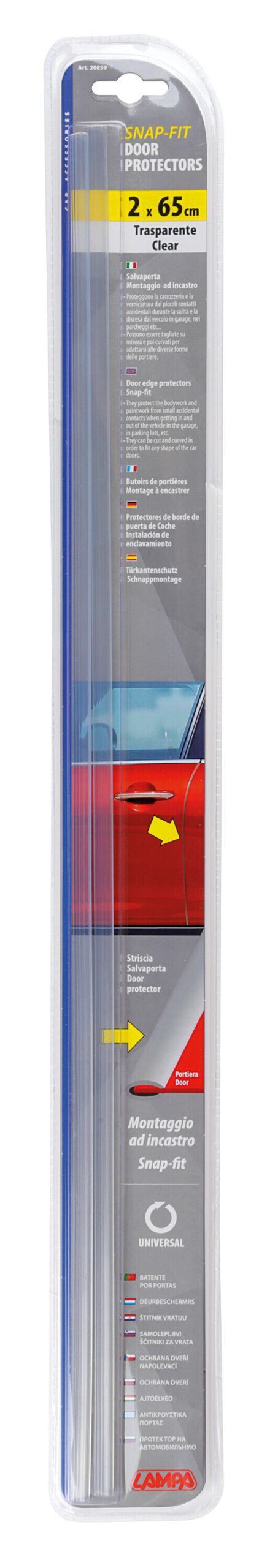 Contour, coppia salvaporta - Trasparente - immagine 2