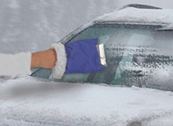 Guanto raschia ghiaccio impermeabile - immagine 3