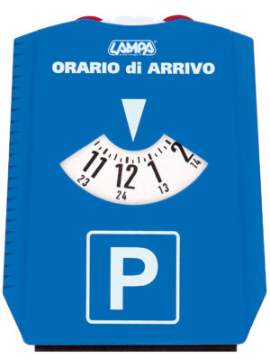 5 in 1, raschiaghiaccio con disco orario - 120x150 mm