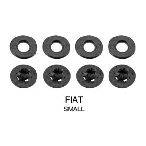 Set 4 clip fissaggio tappeti - Piccolo - Fiat