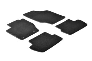 Set tappeti su misura in moquette - compatibile per  Citroen C4 3p (01/05>10/10) -  Citroen C4 5p (01/05>10/10)