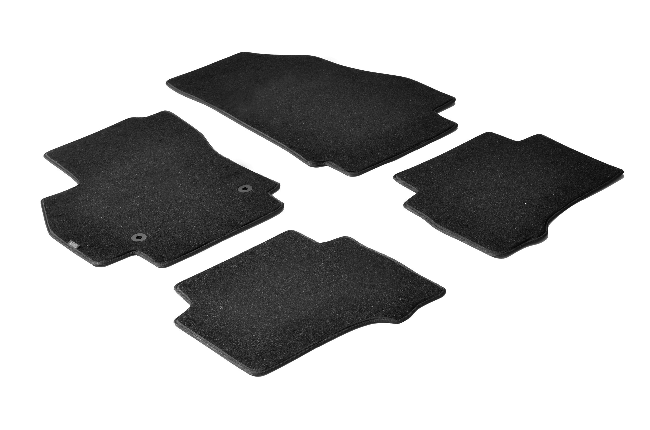 Set tappeti su misura in moquette - compatibile per Citroen Nemo 5p (12/08>03/14) - Citroen Nemo Van (12/08>03/14) - Fiat Fiorino (11/07>) - Fiat Qubo 5p (09/08>05/20) - Peugeot Bipper (05/08>09/17) - Peugeot Bipper Tepee (03/09>12/17)