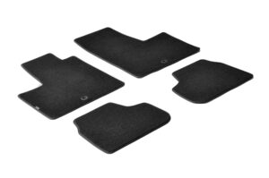 Set tappeti su misura in moquette - compatibile per Fiat Doblò 5p (11/00>12/09) - Fiat Doblò Cargo (11/00>12/09)