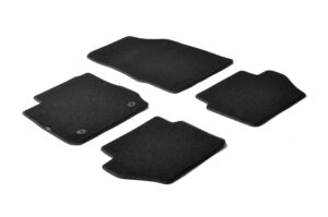 Set tappeti su misura in moquette - compatibile per  Ford Fiesta 3p (03/11>05/17) fix a bottone -  Ford Fiesta 5p (03/11>05/17) fix a bottone